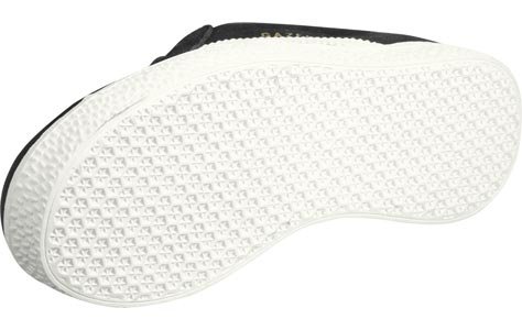 adidas Gazelle, Zapatillas Unisex Niños, Negro (Core Black/footwear White/gold Metallic), 35.5 EU