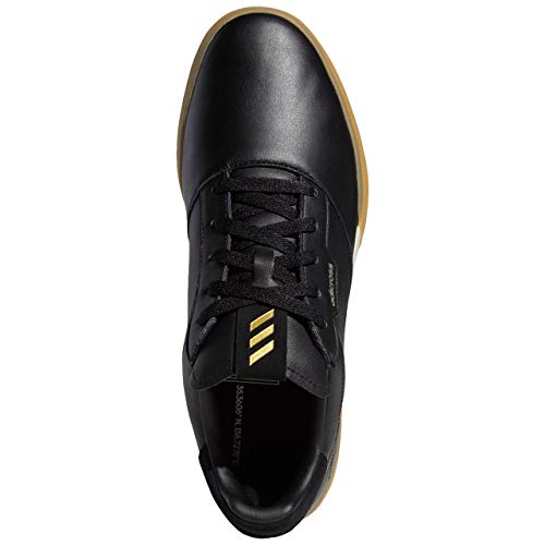 adidas Golf Mens 2020 Adicross Retro Spikeless Zapatos de golf de cuero impermeables, color, talla 43 1/3 EU