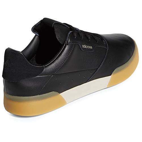 adidas Golf Mens 2020 Adicross Retro Spikeless Zapatos de golf de cuero impermeables, color, talla 43 1/3 EU