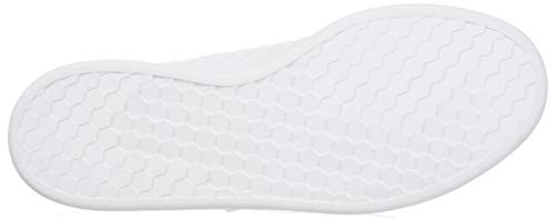 adidas Grand Court Base, Sneaker Mujer, Footwear White/Platin Metallic/Footwear White, 38 EU
