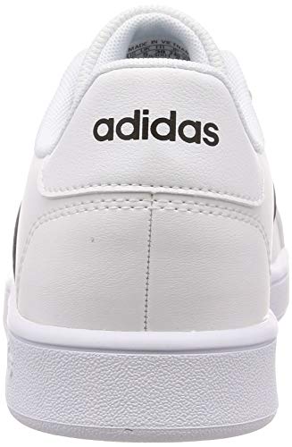 adidas Grand Court, Sneaker, Blanc Noir Blanc, 38 EU