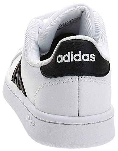 adidas Grand Court, Zapatillas de Deporte Mujer, Blanco (Ftwbla/Negbás/Ftwbla 000), 42 EU