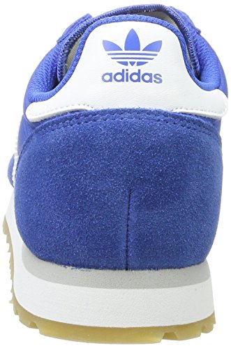 adidas Haven J, Zapatilla Baja Unisex niños, Azul (Azul/Ftwbla/Ftwbla), 38 2/3 EU
