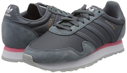 adidas Haven, Zapatillas Mujer, Gris (Dunkelgrau/Grau Dunkelgrau/Grau), 36 EU
