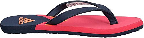 adidas Hawaiana Eezay, Chanclas para Mujer, Azul/Rosa (Legend Ink/Active Pink/True Orange), 37 EU