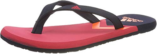 adidas Hawaiana Eezay, Chanclas para Mujer, Azul/Rosa (Legend Ink/Active Pink/True Orange), 37 EU
