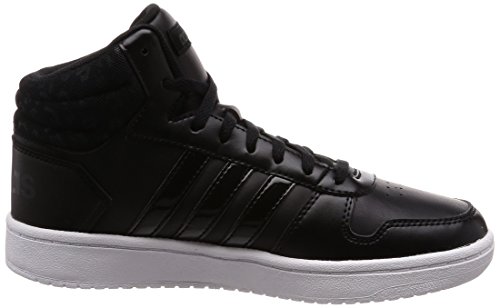 Adidas Hoops 2.0 Mid W, Zapatillas de Deporte para Mujer, Negro (Negbás/Negbás/Carbon 000), 37 1/3 EU