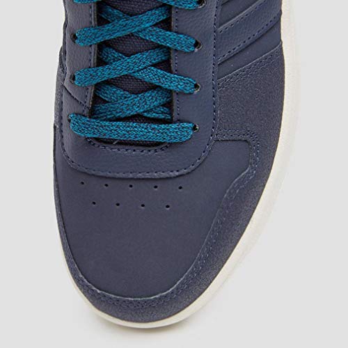 adidas Hoops 2.0 Mid, Zapatos de Baloncesto Mujer, Azul (Trace Blue F17/Trace Blue F17/Active Teal Trace Blue F17/Trace Blue F17/Active Teal), 36 2/3 EU