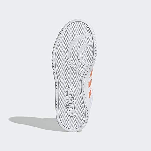 Adidas Hoops Mid 2.0 K, Zapatillas de Baloncesto Unisex niño, Multicolor (Ftwbla/Semcor/Rosrea 000), 31 EU