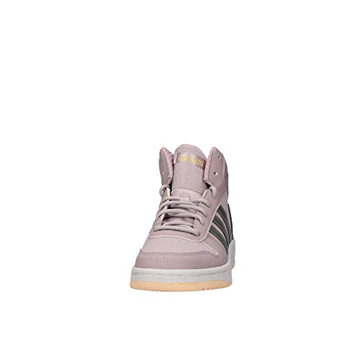 adidas Hoops Mid 2.0 K, Zapatos de Baloncesto Unisex Adulto, Morado (Mauve/Matte Silver/Light Granite Mauve/Matte Silver/Light Granite), 37 1/3 EU