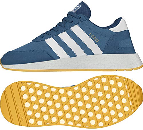 Adidas I-5923 W, Zapatillas de Deporte para Mujer, Azul (Petnoc/Ftwbla / Gum3 000), 37 1/3 EU