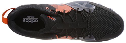 adidas Kanadia 8.1 TR m, Zapatillas de Trail Running para Hombre, Negro (Carbon/Core Black/Orange 0), 40 EU