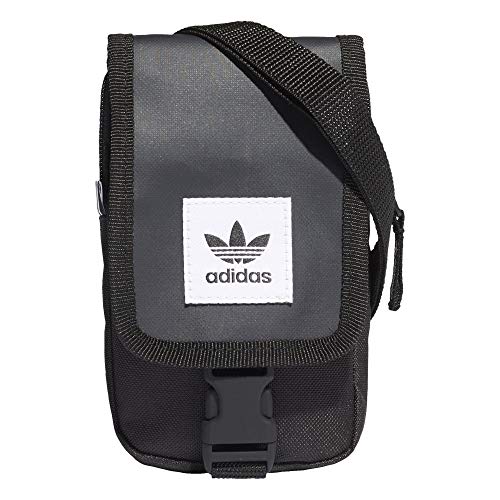 adidas Map bag - Bolso bandolera, color Negro, talla Einheitsgröße