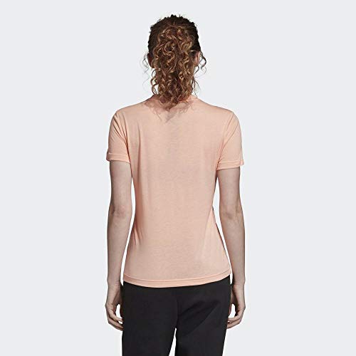 adidas Must Haves Badge of Sport - Camiseta para Mujer, Color Naranja, Mujer, Camisetas, EB3795, Albaricoque, Medium