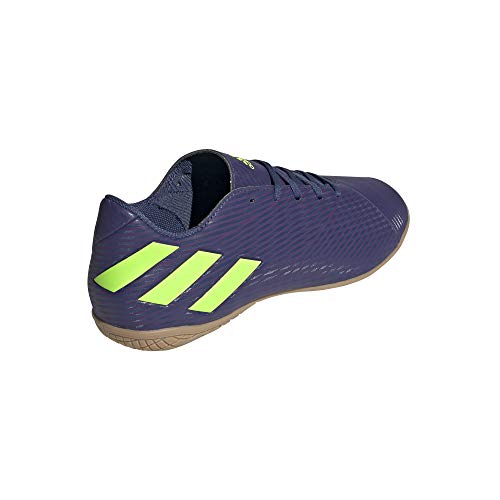 Adidas Nemeziz Messi 19.4 IN, Zapatillas Deportivas Fútbol Hombre, Morado (Tech Indigo/Signal Green/Glory Purple), 42.67 EU