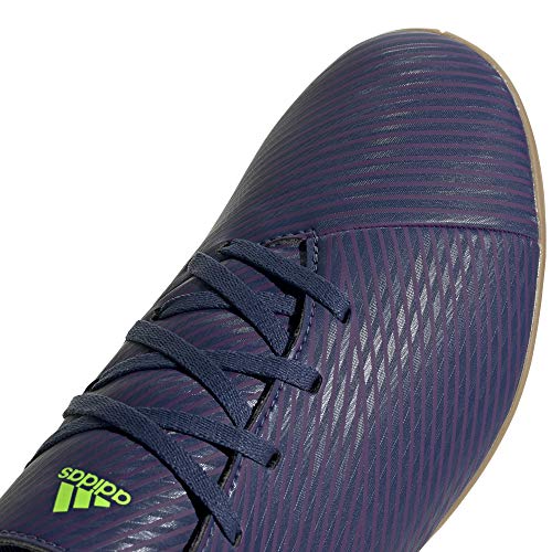 Adidas Nemeziz Messi 19.4 IN, Zapatillas Deportivas Fútbol Hombre, Morado (Tech Indigo/Signal Green/Glory Purple), 42.67 EU