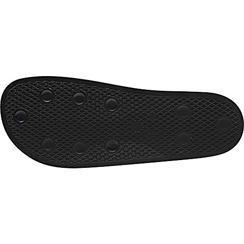 adidas Originals Adilette, Chanclas Hombre, Negro (Black/White/Black), 40.5 EU