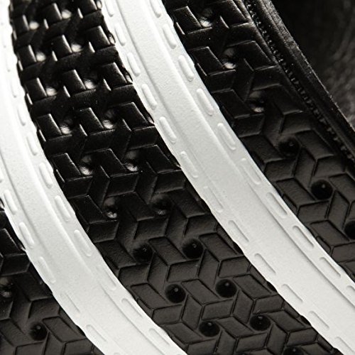 adidas Originals Adilette, Chanclas Hombre, Negro (Black/White/Black), 40.5 EU