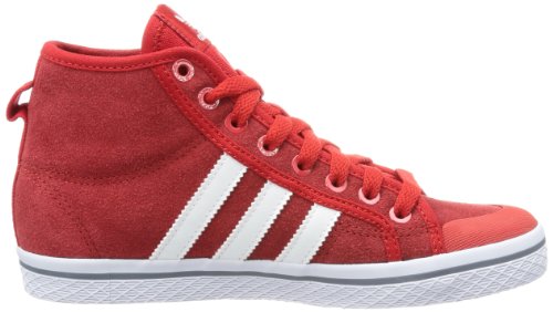 adidas Originals Honey Stripes M, Zapatillas Altas Mujer, Rojo-Rot (LGTSCA/RUNWH), 38