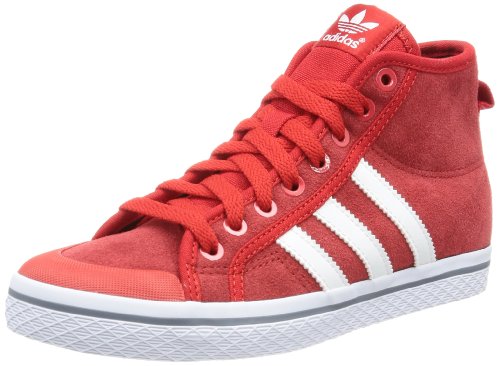 adidas Originals Honey Stripes M, Zapatillas Altas Mujer, Rojo-Rot (LGTSCA/RUNWH), 38