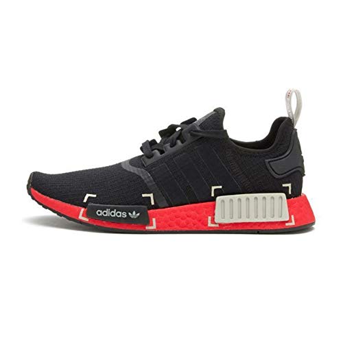adidas Originals NMD_R1 - Zapatillas deportivas clásicas para mujer, con suela Boost, color negro, color Negro, talla 38 2/3 EU