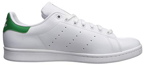 adidas Originals Stan Smith Zapatillas de Deporte Hombre, Blanco (Running White/New Navy), 39 1/3 EU