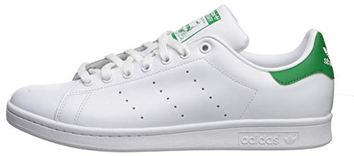adidas Originals Stan Smith Zapatillas de Deporte Hombre, Blanco (Running White/New Navy), 39 1/3 EU