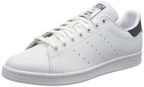 adidas Originals Stan Smith, Zapatillas de Deporte para Unisex adulto, Blanco (Running White/New Navy), 37 1/3 EU
