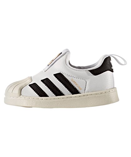 Adidas Originals Superstar 360 Niños Zapatillas Blanco/Negro/Blanco 21 EU