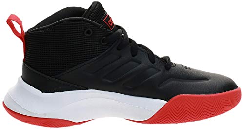 adidas Ownthegame K Wide, Zapatillas de Baloncesto Unisex Niño, Noir Rouge Blanc, 34 EU