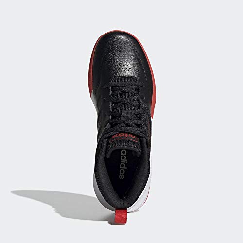adidas Ownthegame K Wide, Zapatillas de Baloncesto Unisex Niño, Noir Rouge Blanc, 34 EU