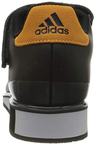 adidas Power III, Zapatillas Halterofilia Hombre, NEGBÁS/FTWBLA/Dorsol, 40 EU