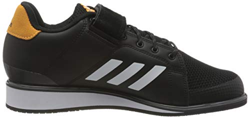 adidas Power III, Zapatillas Halterofilia Hombre, NEGBÁS/FTWBLA/Dorsol, 43 1/3 EU