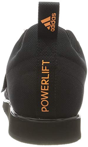 adidas Powerlift 4, Sneaker Hombre, Core Black/Core Black/Solar Gold, 44 2/3 EU