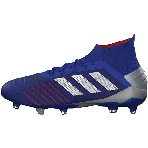 Adidas Predator 19.1 FG, Botas de fútbol Hombre, Multicolor (Azufue/Plamet/Fooblu 000), 40 2/3 EU