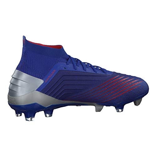 Adidas Predator 19.1 FG, Botas de fútbol Hombre, Multicolor (Azufue/Plamet/Fooblu 000), 40 2/3 EU