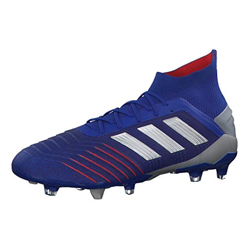 Adidas Predator 19.1 FG, Botas de fútbol Hombre, Multicolor (Azufue/Plamet/Fooblu 000), 40 2/3 EU