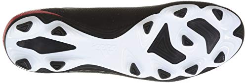 Adidas Predator 20.4 FxG, Zapatillas Deportivas Fútbol Hombre, Negro (Core Black/Active Red/Core Black), 46 2/3 EU