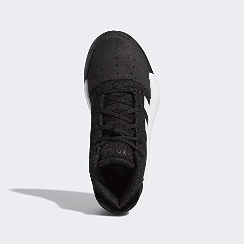 Adidas Pro Adversary 2019 K, Zapatos de Baloncesto Unisex Niños, Negro (Black/White/Grey 000), 33 EU