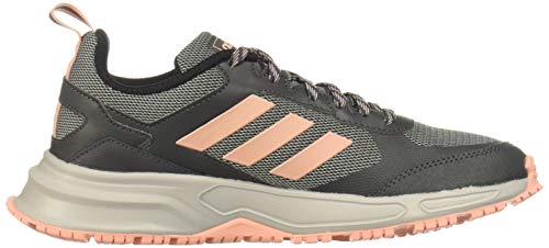 adidas Rockadia Trail 3.0, Zapatillas Running Mujer, Gris Grey Six Glow Pink Grey Two F17, 38 2/3 EU