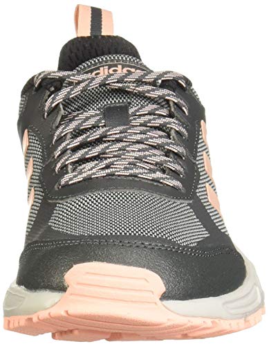 adidas Rockadia Trail 3.0, Zapatillas Running Mujer, Gris Grey Six Glow Pink Grey Two F17, 38 2/3 EU
