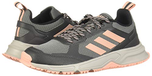 adidas Rockadia Trail 3.0, Zapatillas Running Mujer, Gris Grey Six Glow Pink Grey Two F17, 38 2/3 EU