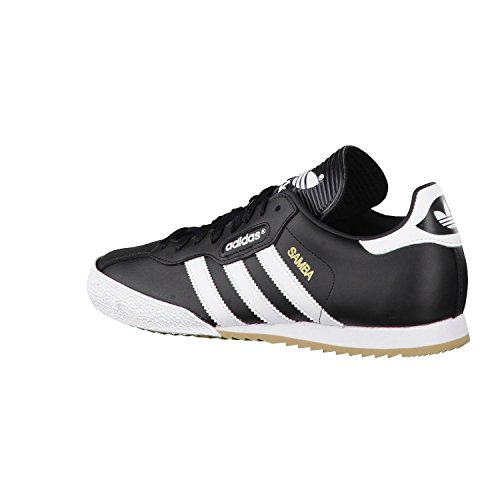 adidas Samba Super, Zapatillas para Hombre, Negro (Black/runwht), 42 2/3 EU