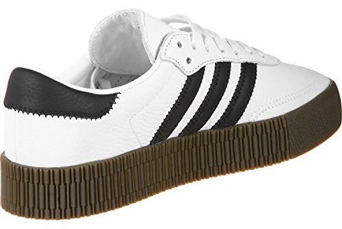 Adidas Sambarose, Zapatillas Clasicas Mujer, Blanco (Cloud White/Core Black/Gum5), 40 EU