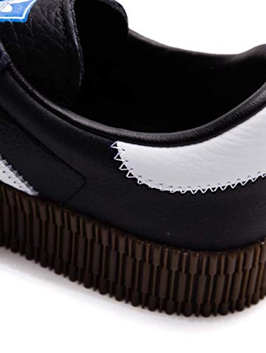 Adidas Sambarose, Zapatillas Clasicas Mujer, Negro (Core Black/Cloud White/Gum5), 37 1/3 EU