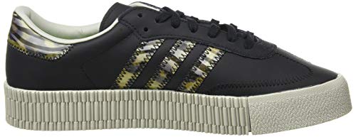 Adidas Sambarose, Zapatillas Clasicas Mujer, Negro (Core Black/Core Black/Metal Grey), 38 EU
