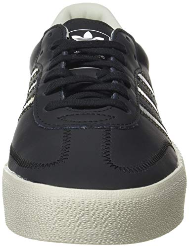 Adidas Sambarose, Zapatillas Clasicas Mujer, Negro (Core Black/Core Black/Metal Grey), 38 EU