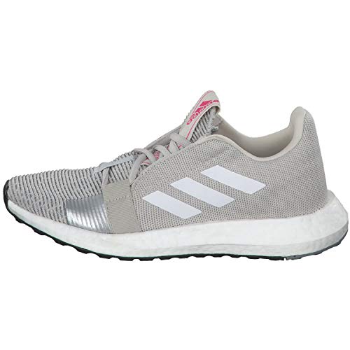 Adidas SenseBOOST GO w, Zapatillas de Trail Running Mujer, Multicolor (Griuno/Ftwbla/Rossho 000), 41 1/3 EU