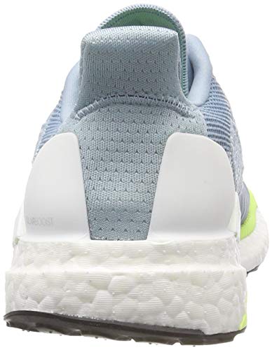adidas Solar Boost W, Zapatillas de Running Mujer, Gris (Ash Grey S18/Onix/Hi/Res Yellow Ash Grey S18/Onix/Hi/Res Yellow), 36.5 EU