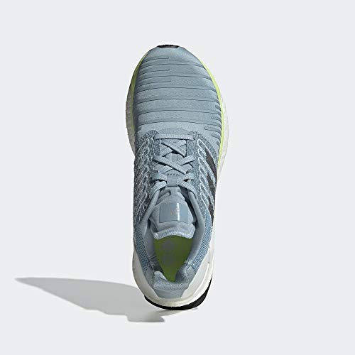 adidas Solar Boost W, Zapatillas de Running Mujer, Gris (Ash Grey S18/Onix/Hi/Res Yellow Ash Grey S18/Onix/Hi/Res Yellow), 36.5 EU